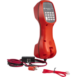 Jonard Tools TBS-100 Analog Telephone Line Tester Butt Set with ABN Clips, Black