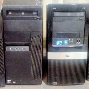 BULK Office IT Liquidations Lot - (3) PCs (Lenovo/HP/Dell), (22) Monitors, Keyboards, Mice & More!