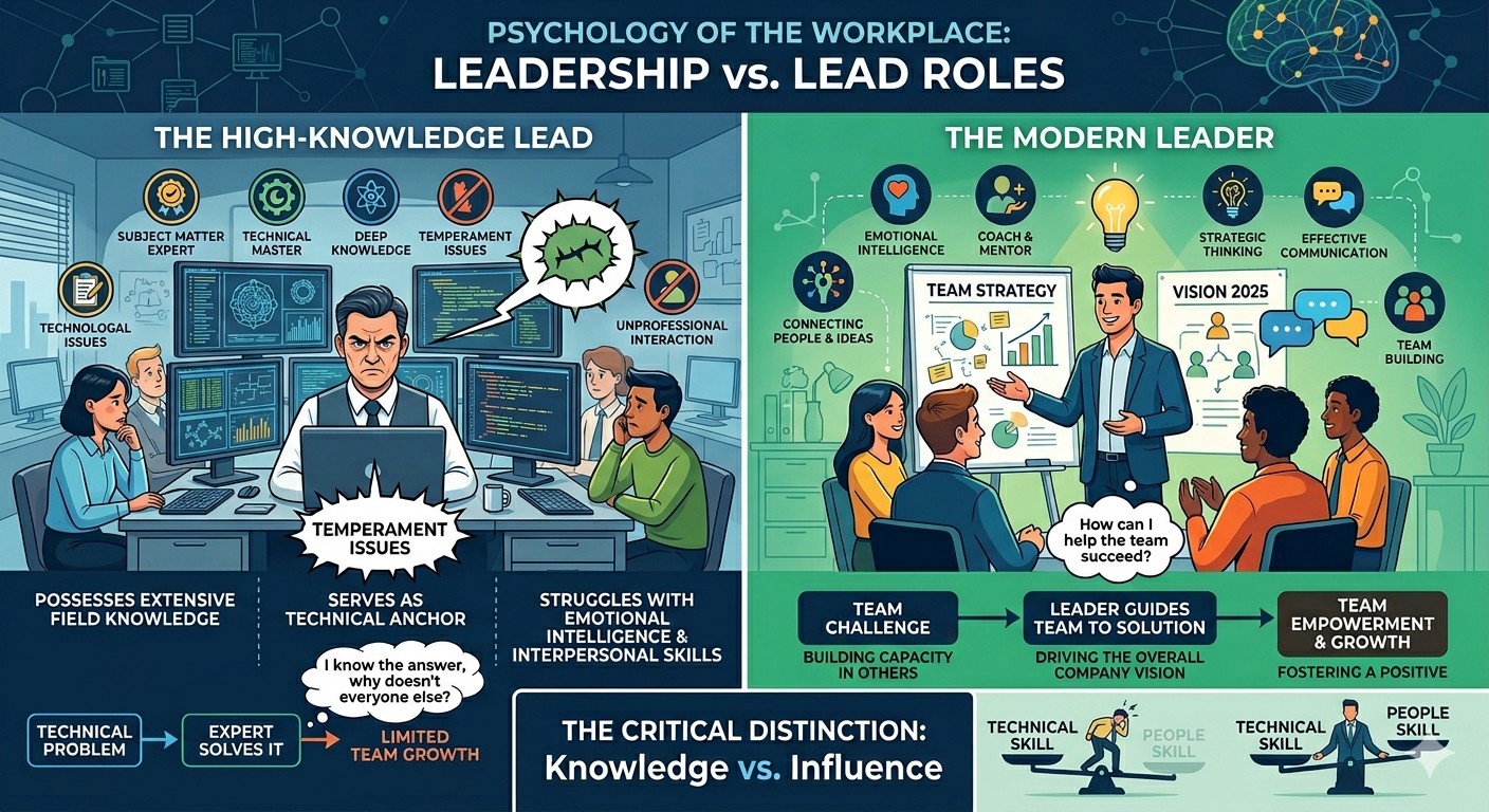When Expertise Isn’t Enough: The Psychology of “Lead” vs. “Leader”